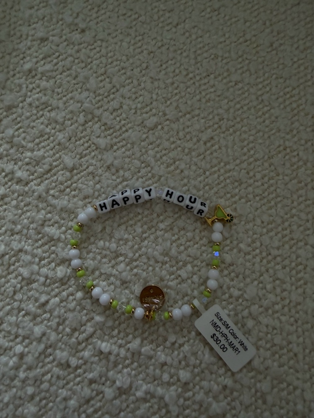 Little words project bracelet new with tag